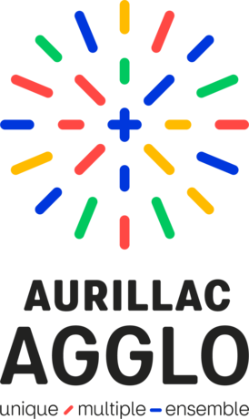 Logo AurillacAgglo vertical rvb